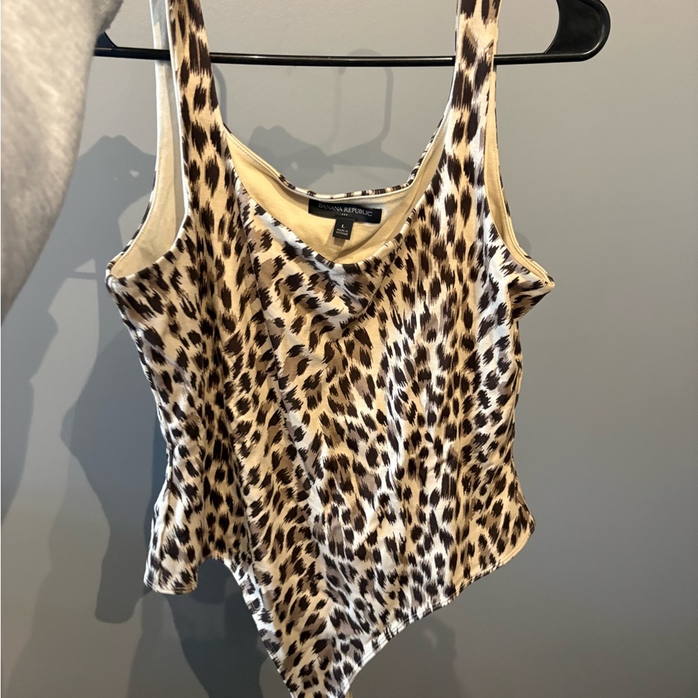 Banana Republic Leopard Print Bodysuit
